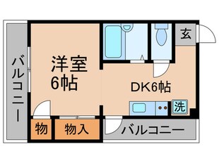 ハピネス大森の物件間取画像